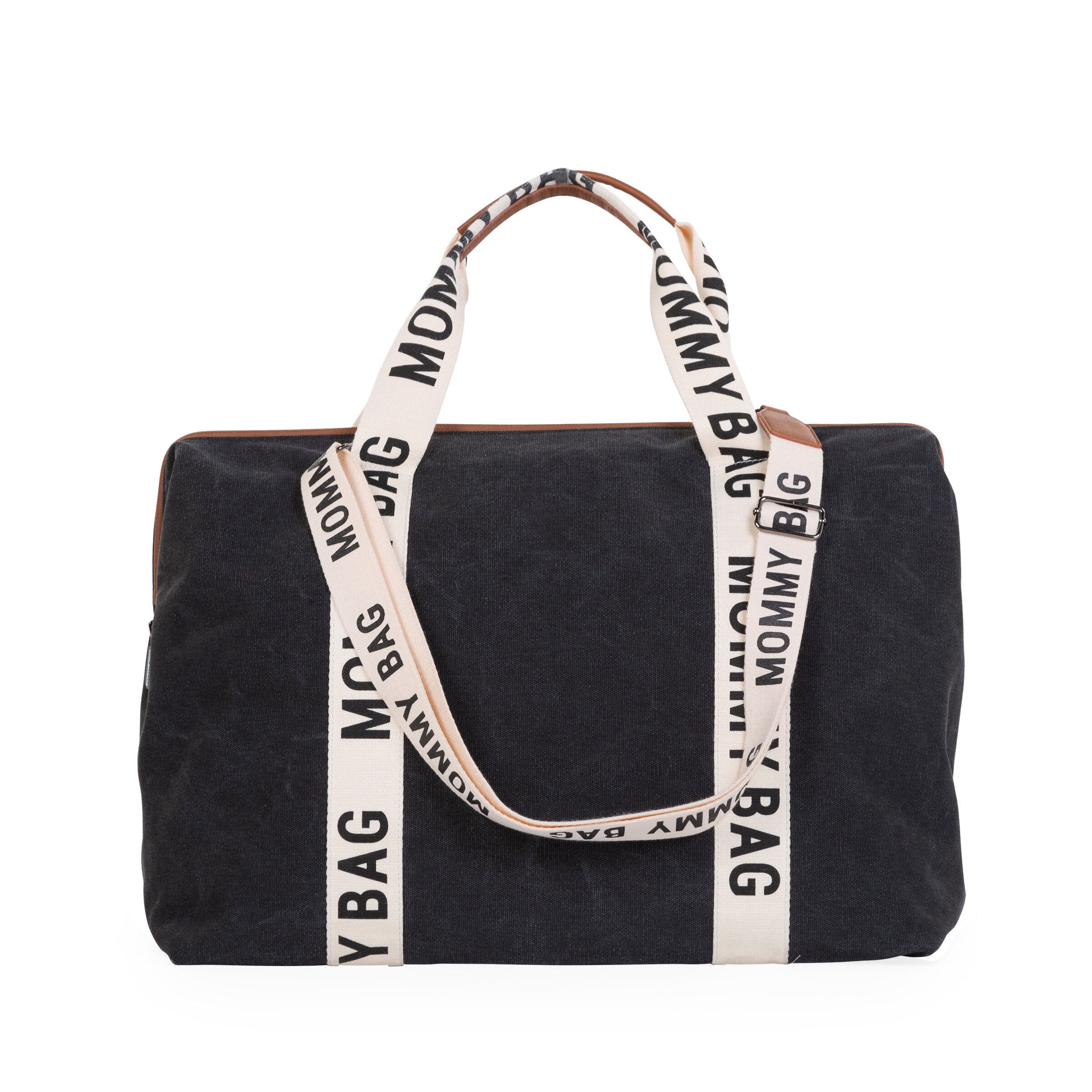 Childhome Weekendtas Mommy Bag Verzorgingstas | Canvas Black Childhome Weekendtas Mommy Bag Verzorgingstas | Canvas Black