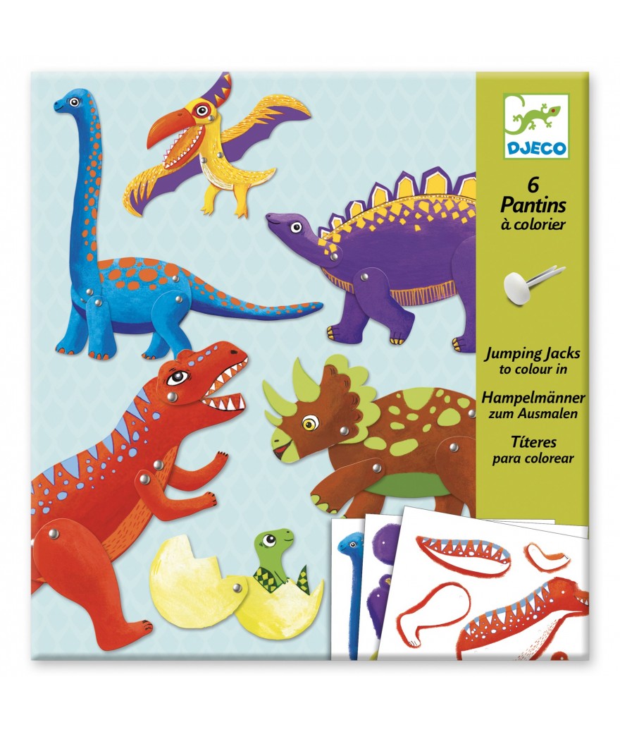 Djeco Creatieve Knutseldoos | Dino's Djeco Creatieve Knutseldoos | Dino's