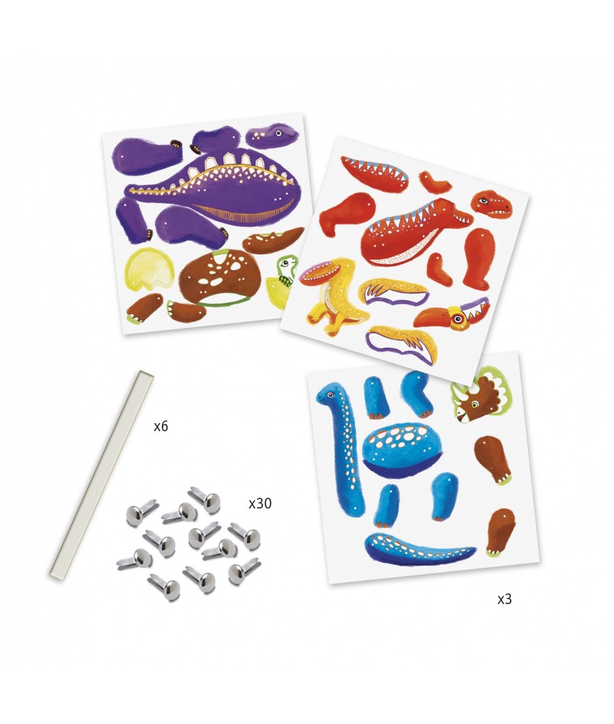 Djeco Creatieve Knutseldoos | Dino's Djeco Creatieve Knutseldoos | Dino's