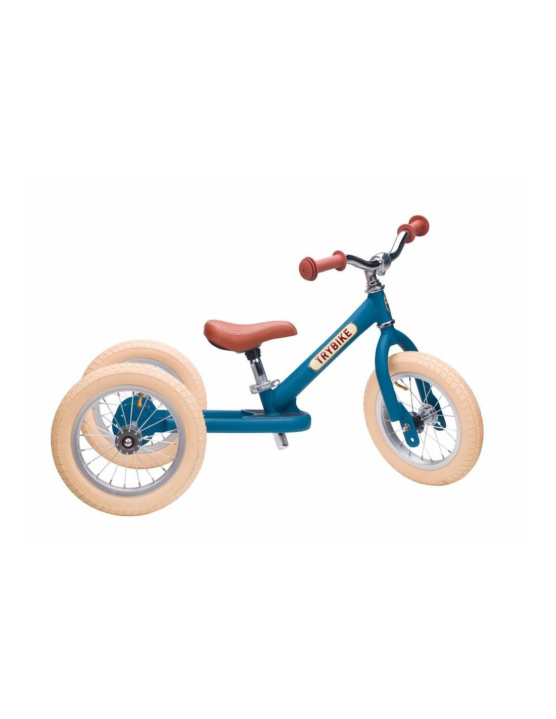 Trybike Steel Loopfiets 2-in-1 | Matt Blue Trybike Steel Loopfiets 2-in-1 | Matt Blue