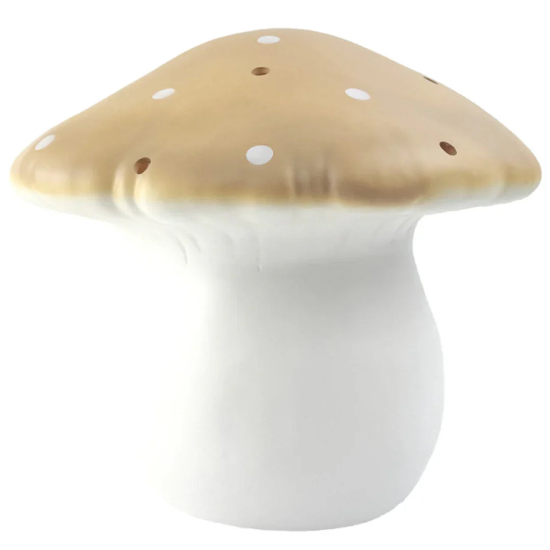 Egmont Toys Nachtlamp Mushroom Large Mokka 30cm Egmont Toys Nachtlamp Mushroom Large Mokka 30cm