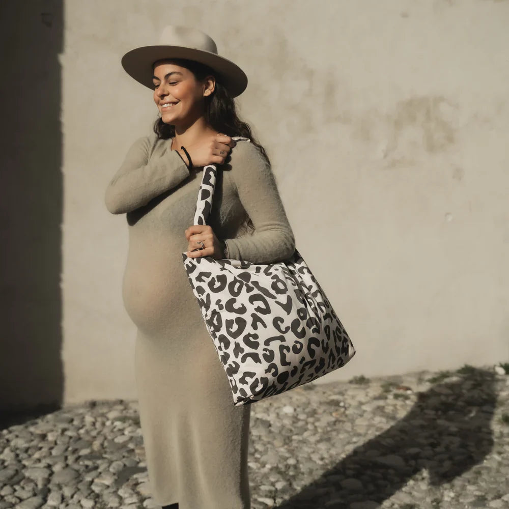 Studio Noos Mom Bag Holy Cow Brown Studio Noos Mom Bag Holy Cow Brown