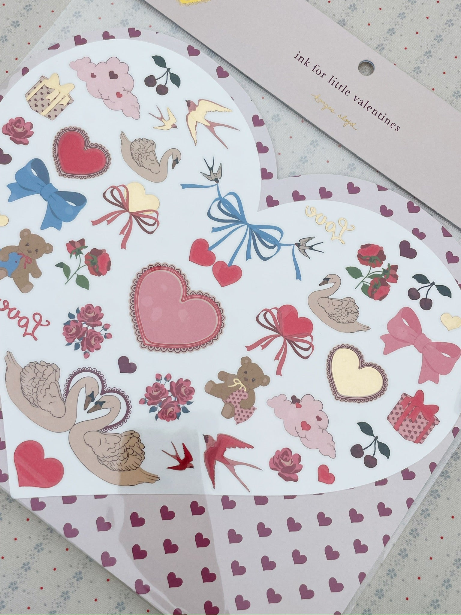 * Konges Sløjd Valentines Tattoos | Red * Konges Sløjd Valentines Tattoos | Red