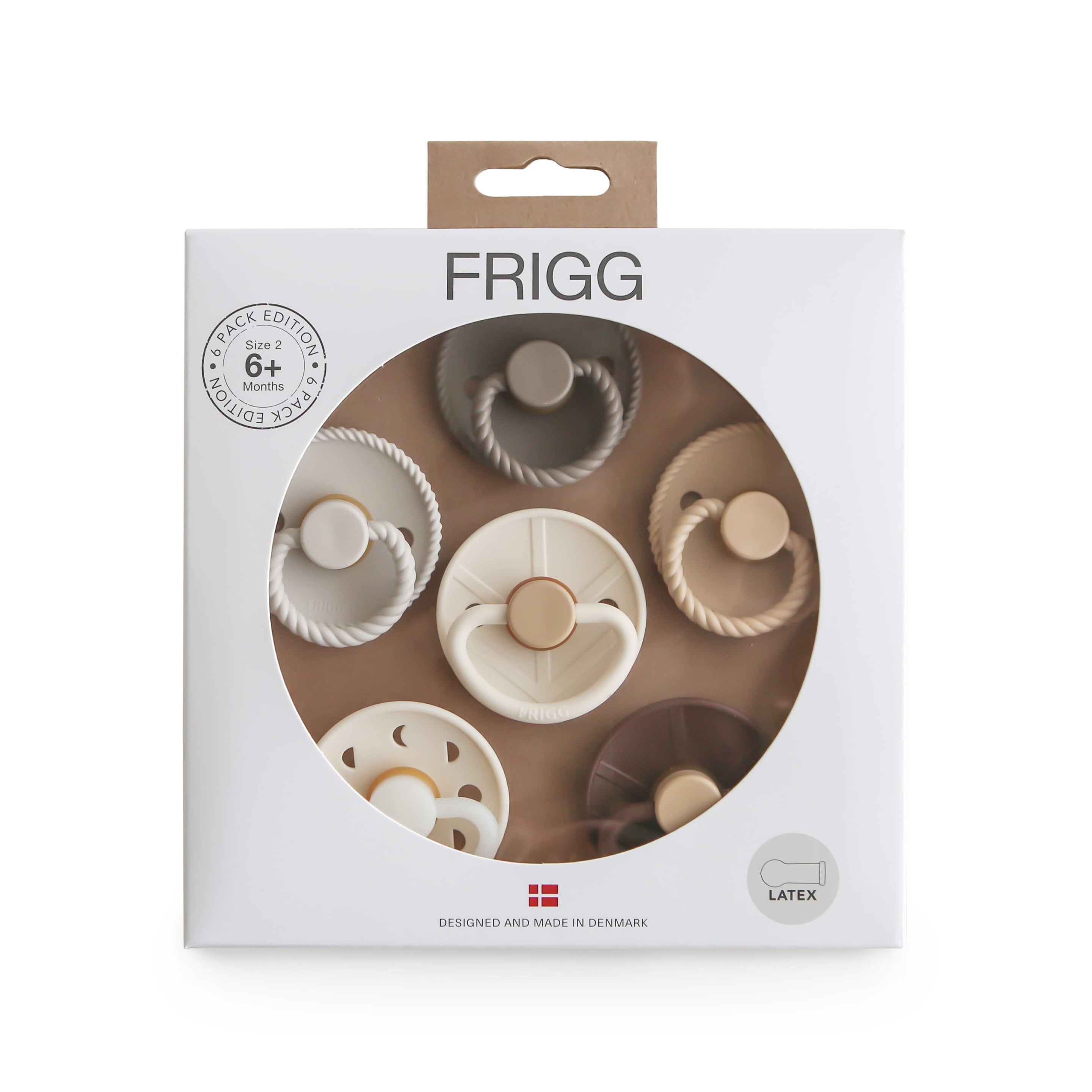 Frigg 6-Pack Latex Earthy Wonder | Maat 1 Frigg 6-Pack Latex Earthy Wonder | Maat 1