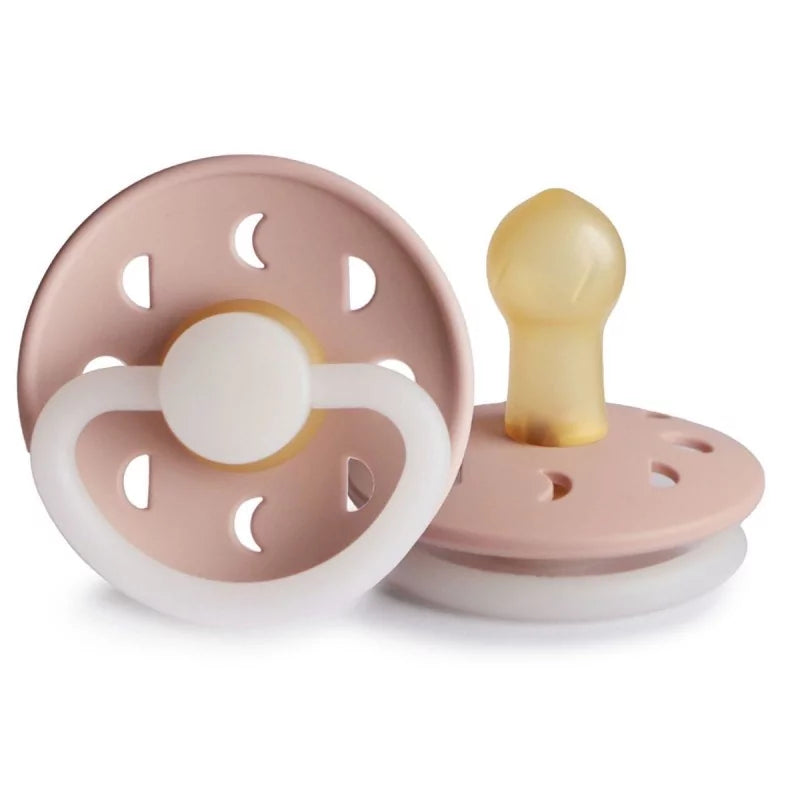 * Frigg Moon Latex Fopspeen 0-6M | Blush Night * Frigg Moon Latex Fopspeen 0-6M | Blush Night