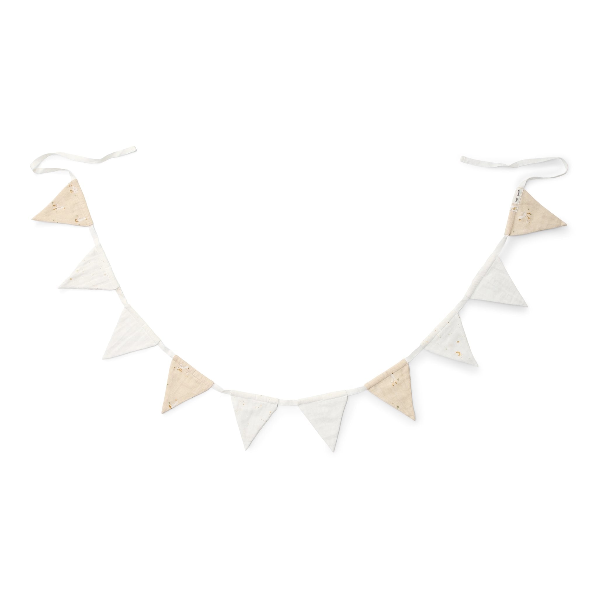 Little Dutch Slinger Met Vlaggetjes Little Goose | Beige Little Dutch Slinger Met Vlaggetjes Little Goose | Beige