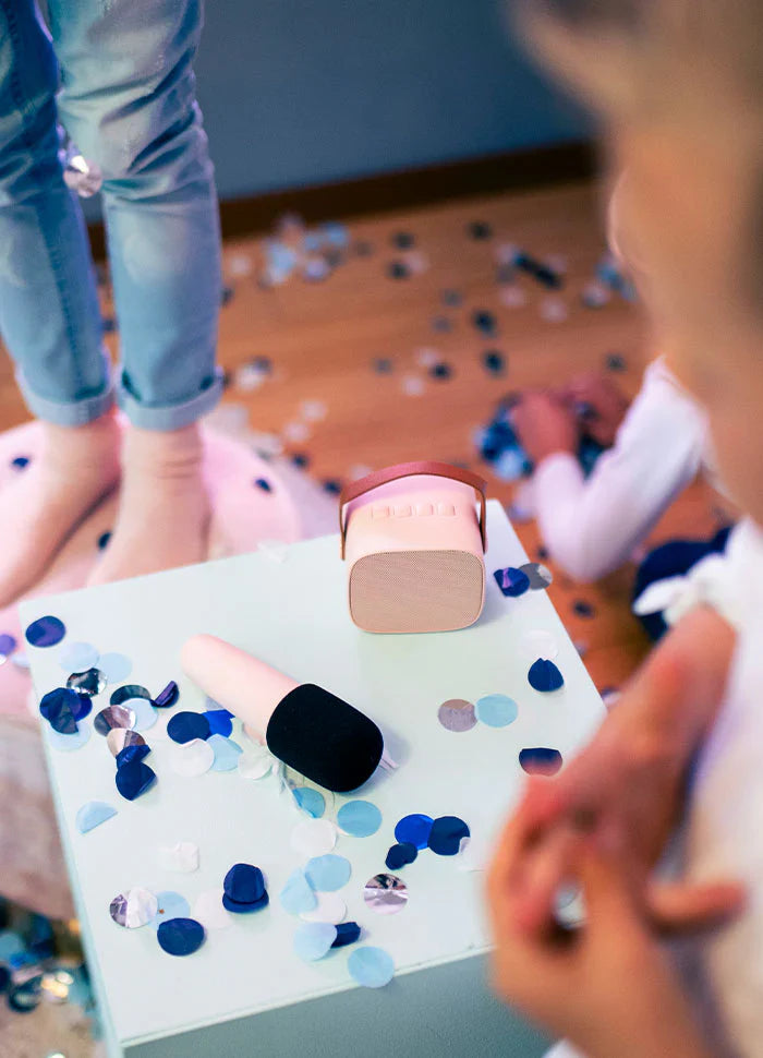 Lalarma Karaoke Set Met Draadloze Microfoon | Blue Lalarma Karaoke Set Met Draadloze Microfoon | Blue