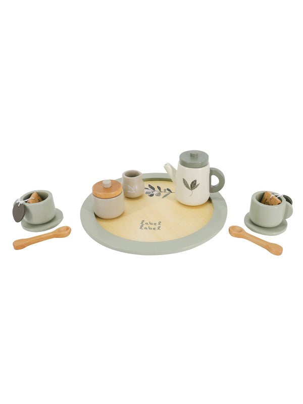 Label Label Theeset | Olive Green Label Label Theeset | Olive Green