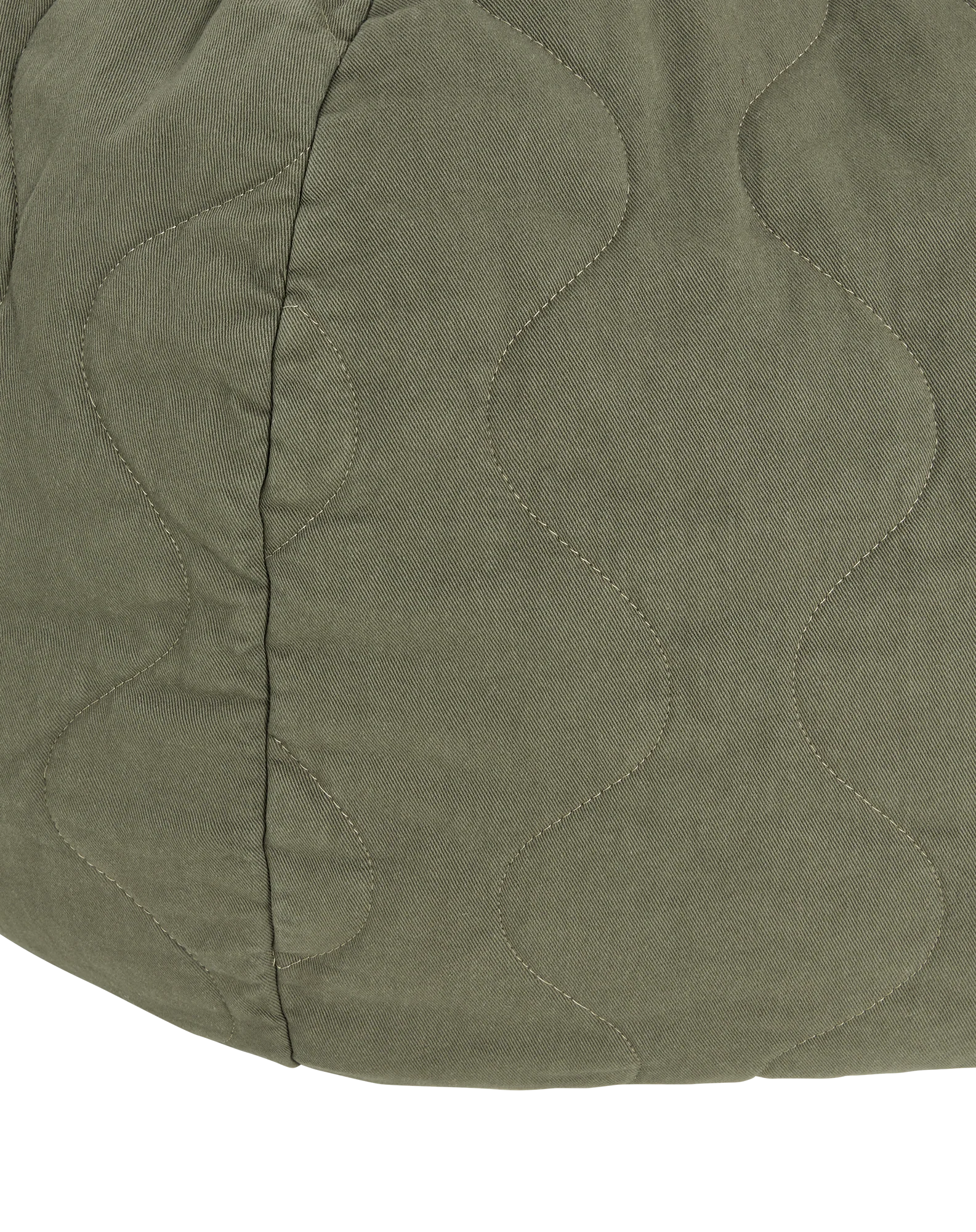Nobodinoz Landscape Gewatteerd Ronde Zitzak 65x40cm | Vetiver Nobodinoz Landscape Gewatteerd Ronde Zitzak 65x40cm | Vetiver