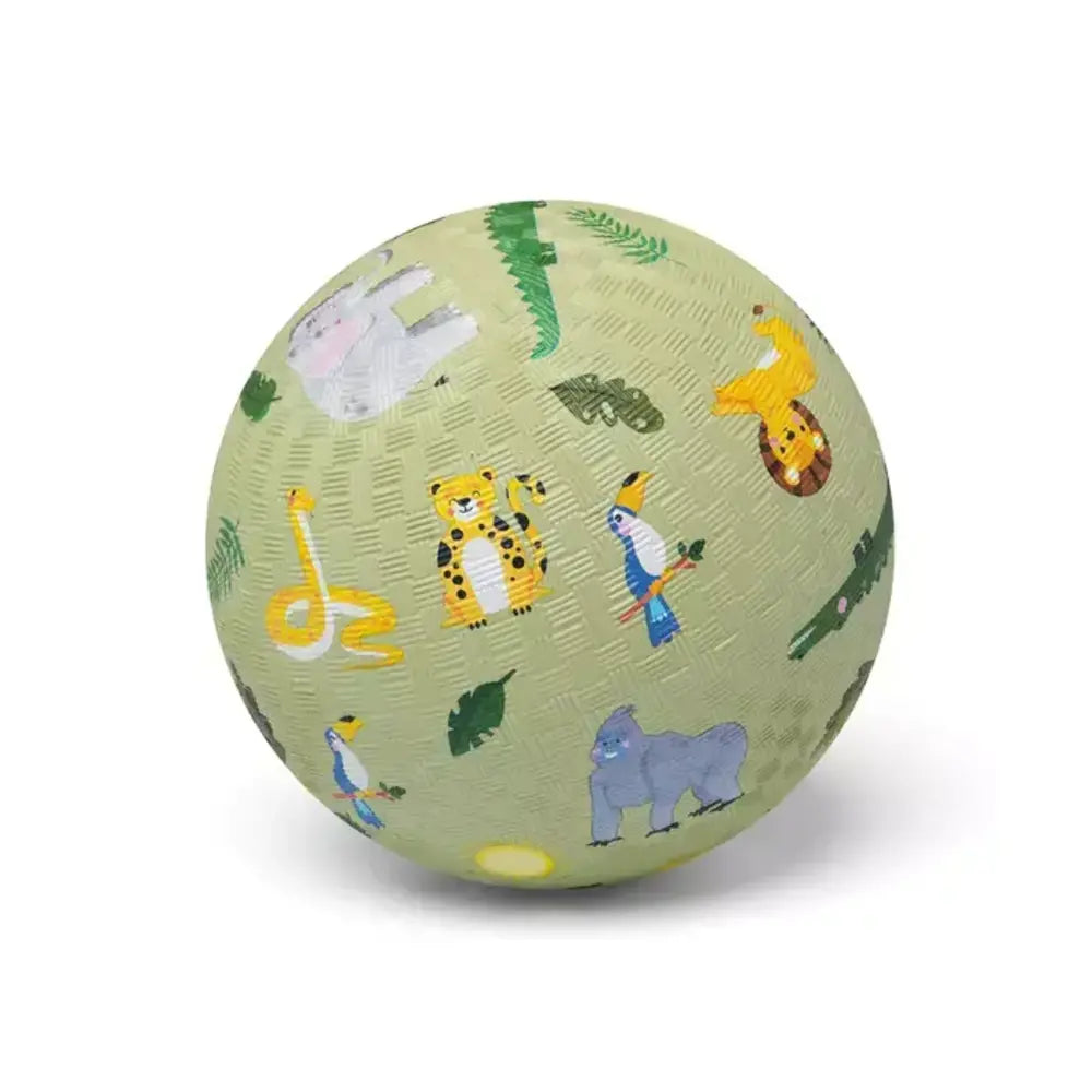 Little L Rubber bal Jungle 18 cm Little L Rubber bal Jungle 18 cm