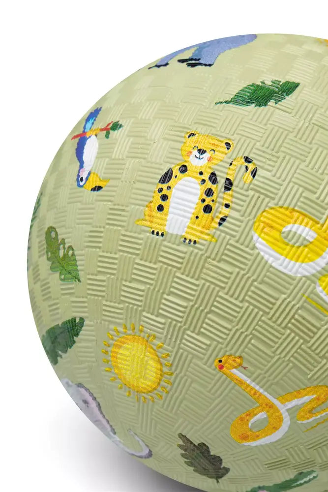Little L Rubber bal Jungle 18 cm Little L Rubber bal Jungle 18 cm
