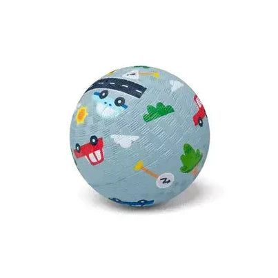 Little L Rubber bal Auto's 13 cm Little L Rubber bal Auto's 13 cm