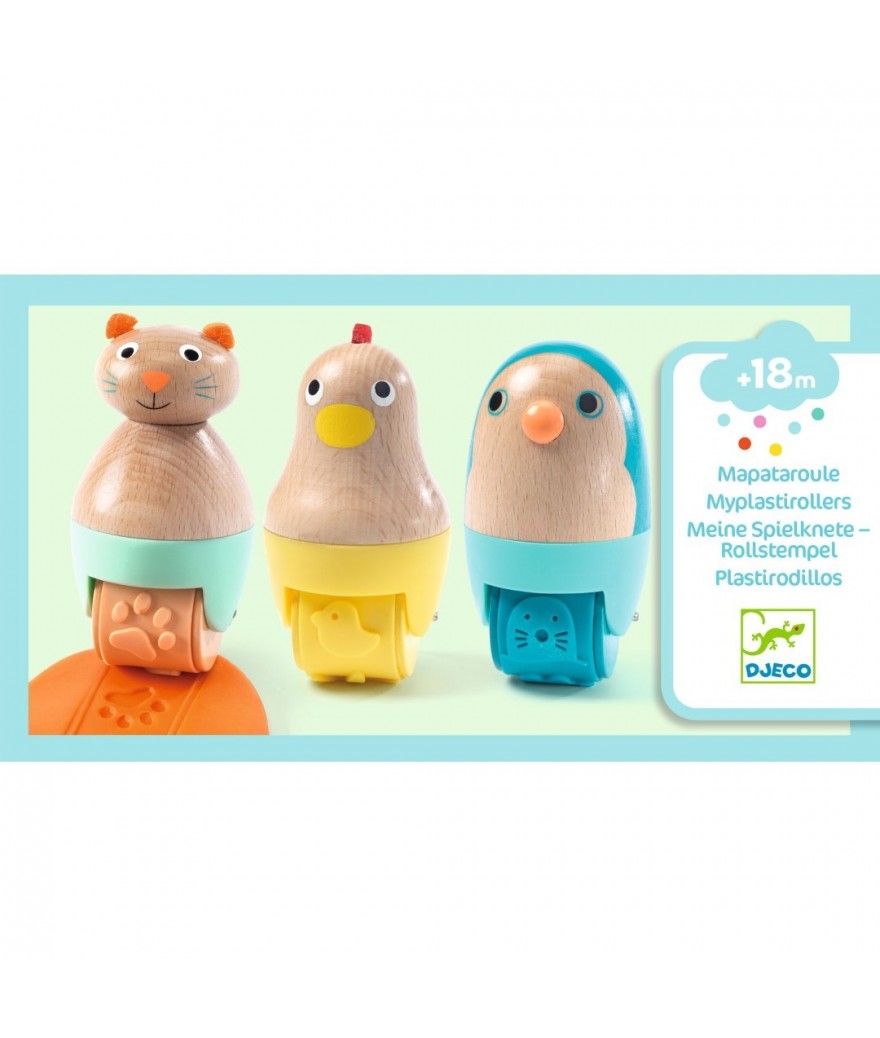 Djeco Rolstempel +18M | Dieren Djeco Rolstempel +18M | Dieren