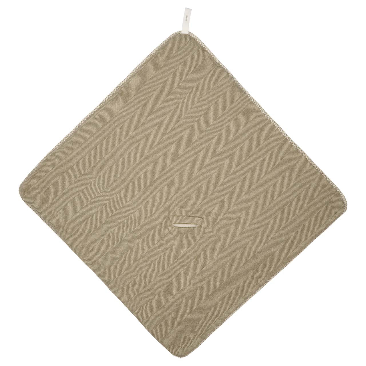 Koeka Omslagdoek Teddy Montreal 100x100 | Moss Koeka Omslagdoek Teddy Montreal 100x100 | Moss