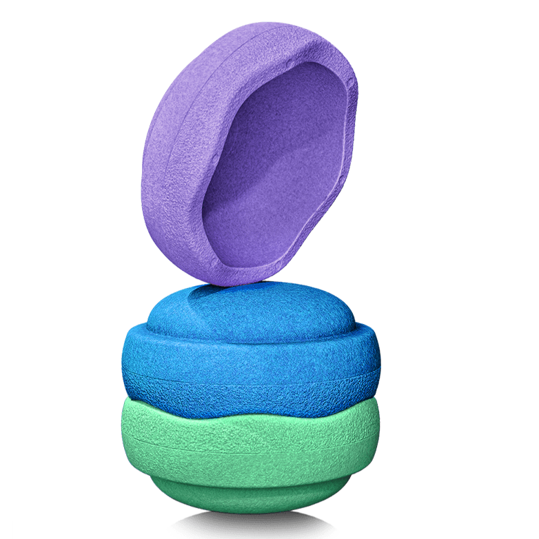 Stapelstein Original Rainbow Cool Classic | Set van 3 Stapelstein Original Rainbow Cool Classic | Set van 3