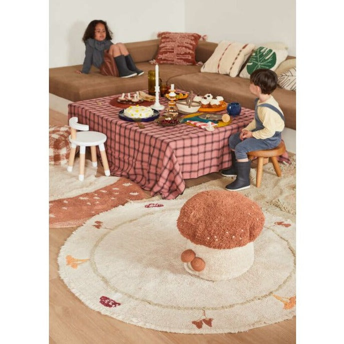 Lorena Canals Pouffe 35 x Ø45cm | Boletus Lorena Canals Pouffe 35 x Ø45cm | Boletus