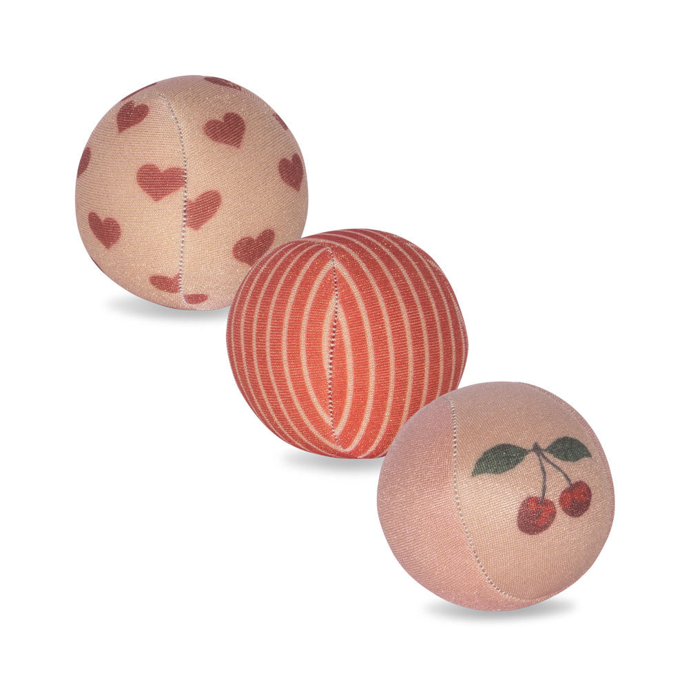 Konges Sløjd 3 Pack Neoprene Beach Ball | Cherry Konges Sløjd 3 Pack Neoprene Beach Ball | Cherry