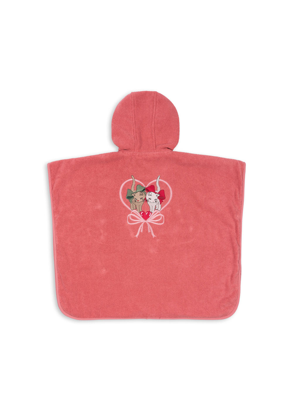 Konges Sløjd Terry Poncho Gots | Flamingo Plume Konges Sløjd Terry Poncho Gots | Flamingo Plume