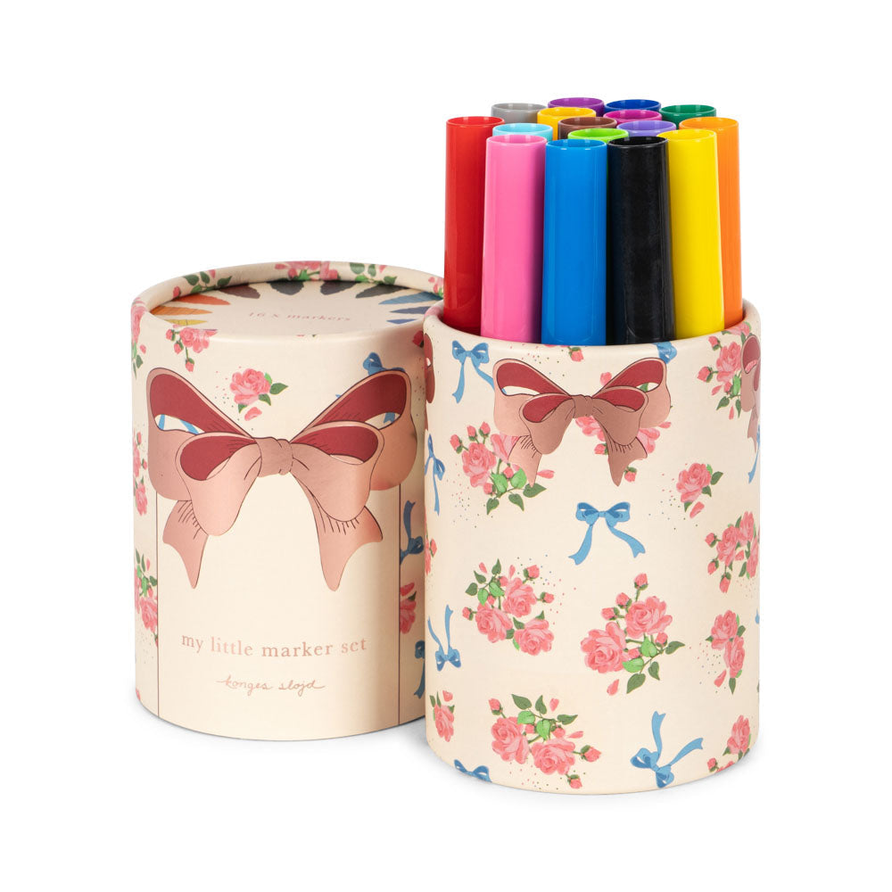 Konges Sløjd My Little Marker Set | Flower Konges Sløjd My Little Marker Set | Flower