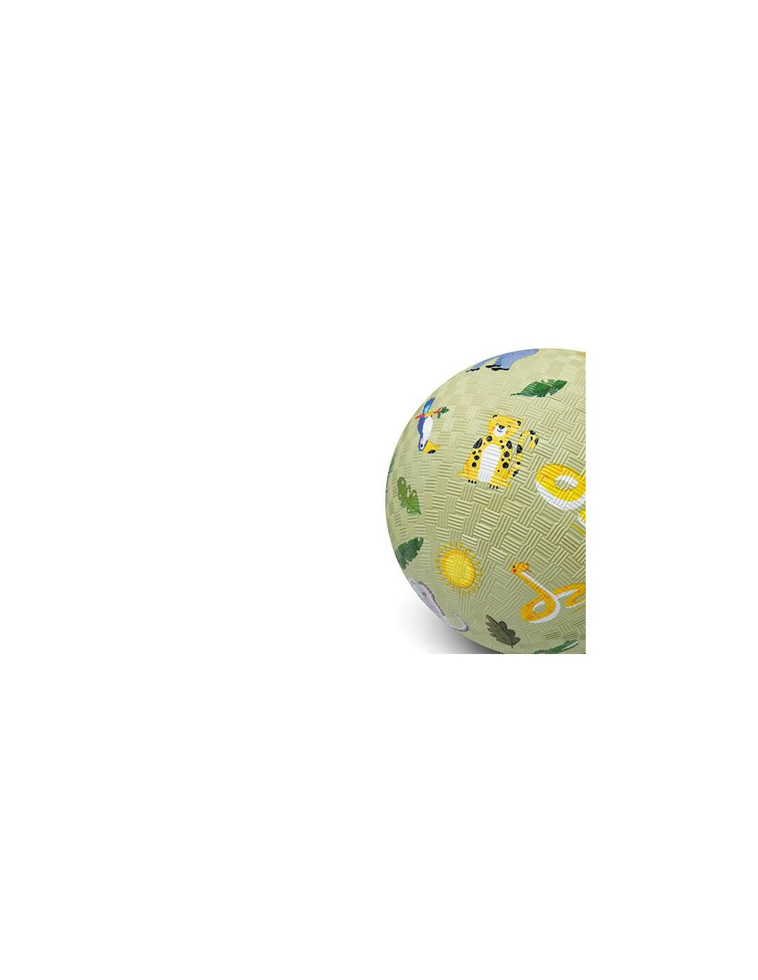 Little L Rubber bal Jungle 13 cm Little L Rubber bal Jungle 13 cm