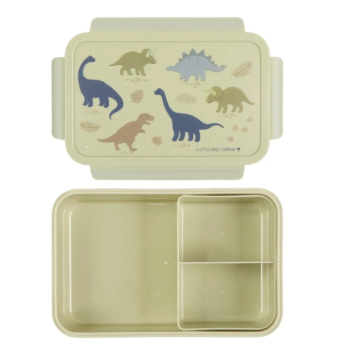 A Little Lovely Company Lunch Box Met Verdeelvakjes | Dinosaurussen A Little Lovely Company Lunch Box Met Verdeelvakjes | Dinosaurussen