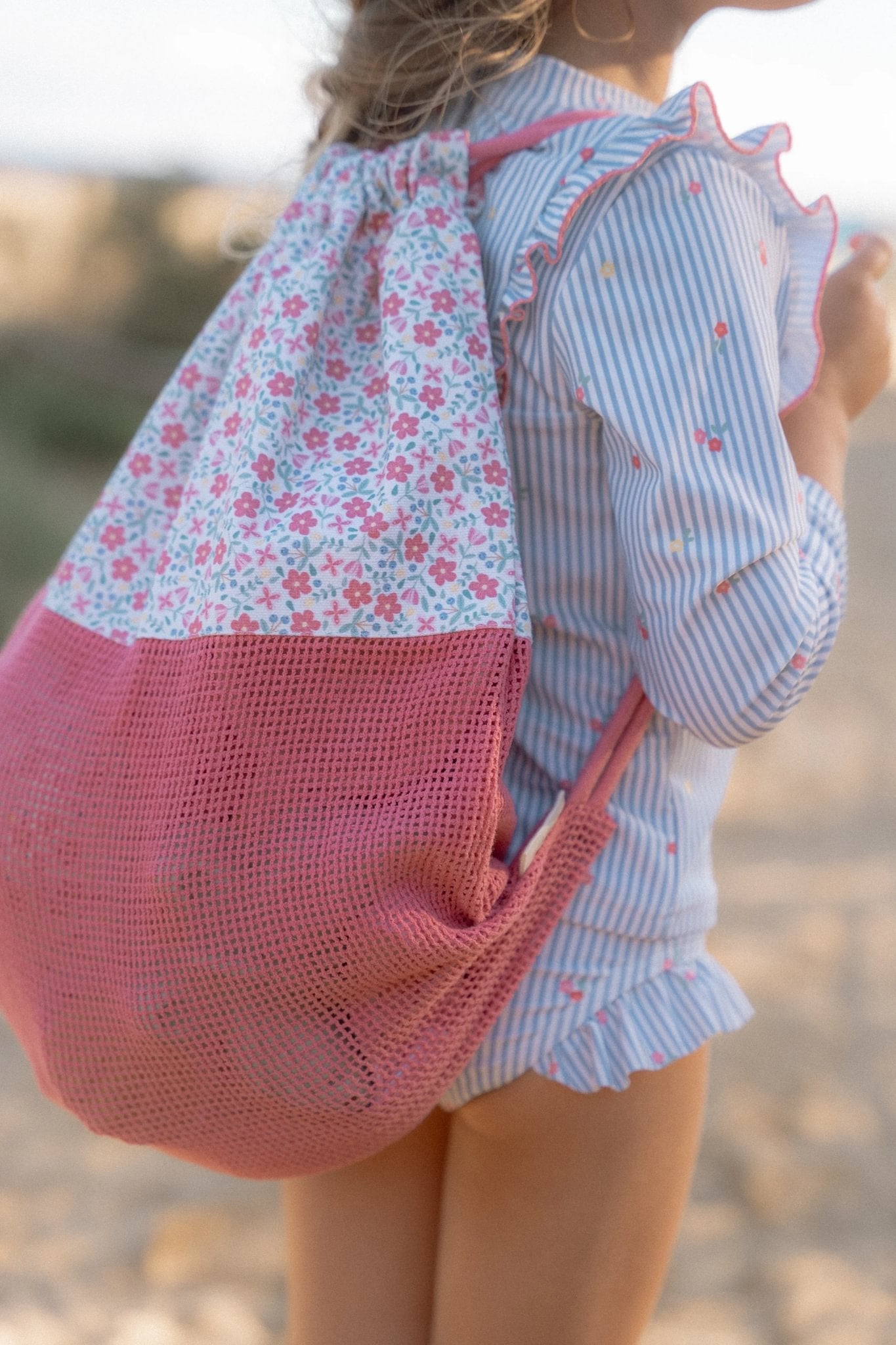 Little Dutch Strandtas Ocean Treasures Multi-Colour Little Dutch Strandtas Ocean Treasures Multi-Colour