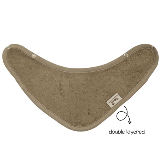 Timboo Bandana Slab Bamboe Kwijlsjaaltje Dubbele Laag | Jungle Green Timboo Bandana Slab Bamboe Kwijlsjaaltje Dubbele Laag | Jungle Green