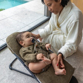 Timboo Hoes Voor Relax Bamboe Babybjörn | Jungle Green Timboo Hoes Voor Relax Bamboe Babybjörn | Jungle Green