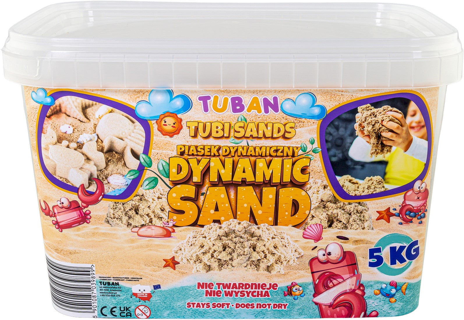 Tuban Dynamic Sand | Natural 5kg Tuban Dynamic Sand | Natural 5kg