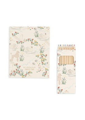 * Konges Sløjd Coloring Book And Crayons | Mizumi * Konges Sløjd Coloring Book And Crayons | Mizumi