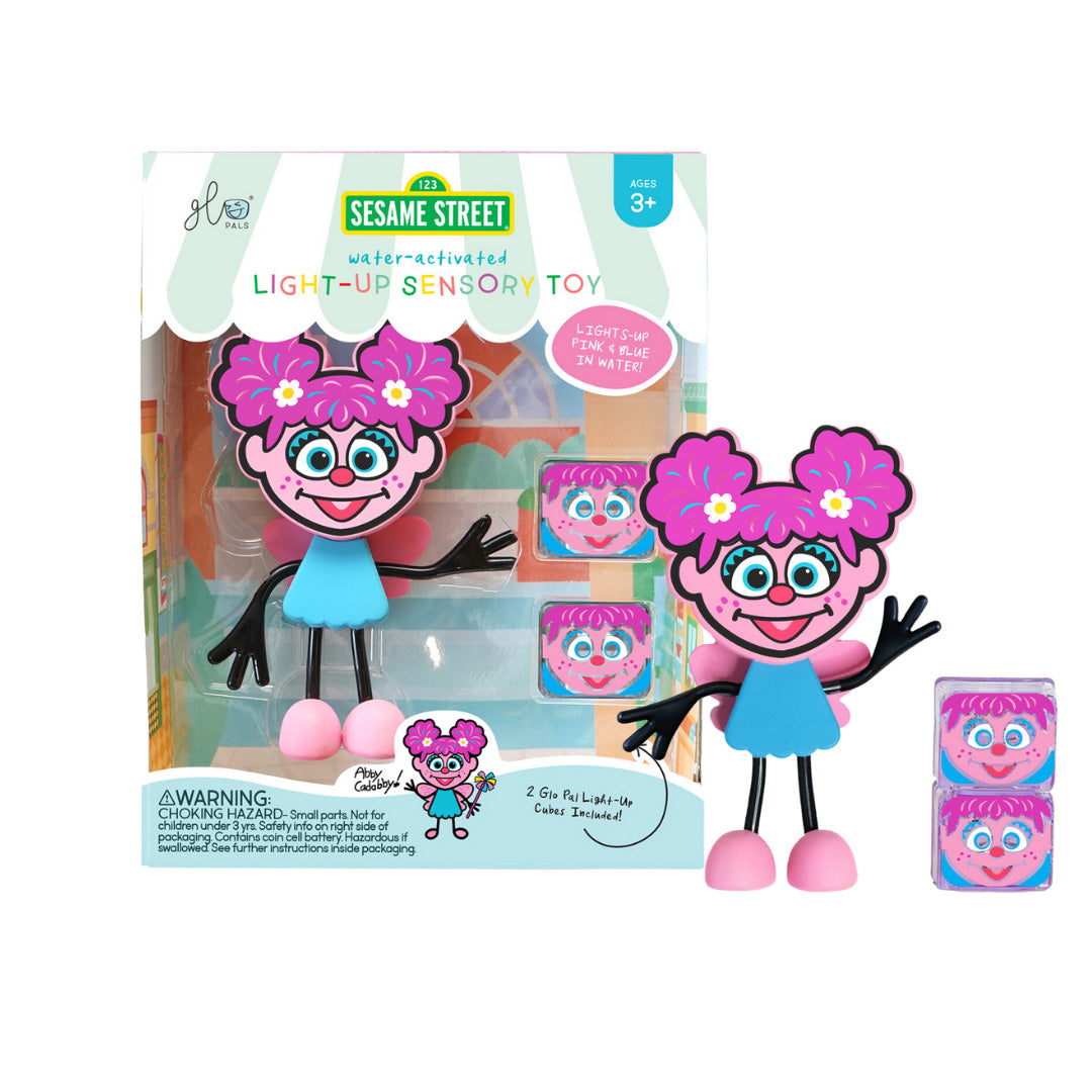 Glo Pals Light Up Sensory Toy Badspeeltje Roze Paars | Abby Cadabby Glo Pals Light Up Sensory Toy Badspeeltje Roze Paars | Abby Cadabby