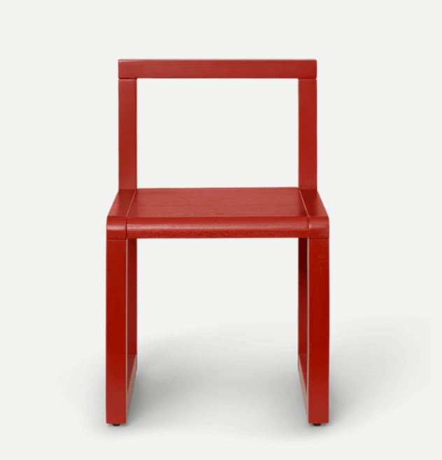 * Ferm Living Stoel Little Architect Chair | Poppy Red * Ferm Living Stoel Little Architect Chair | Poppy Red