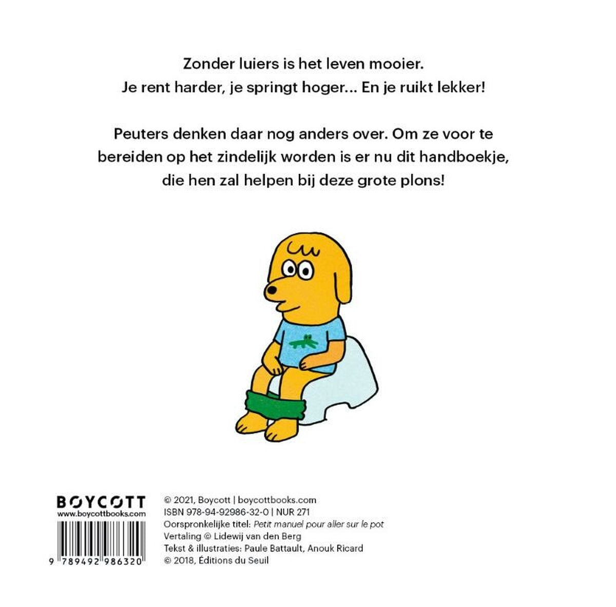 Handboekje Voor op het potje te gaan Handboekje Voor op het potje te gaan