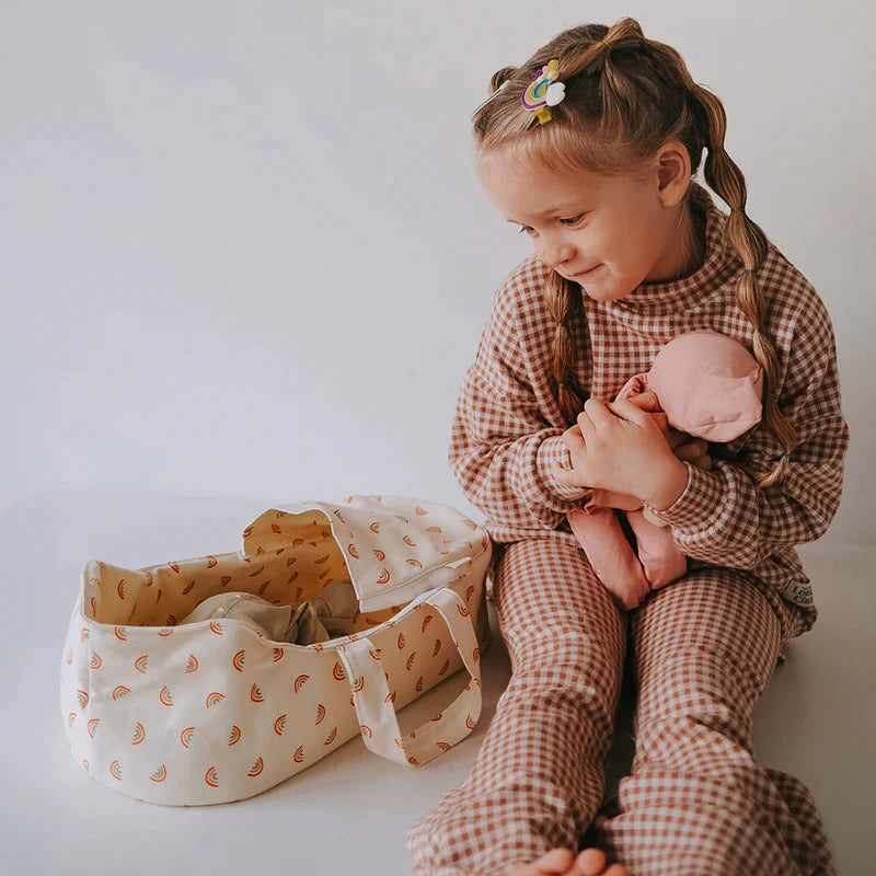 Olli Ella Dinkum Dolls Babynestje Voor Poppen | Rainbow Olli Ella Dinkum Dolls Babynestje Voor Poppen | Rainbow