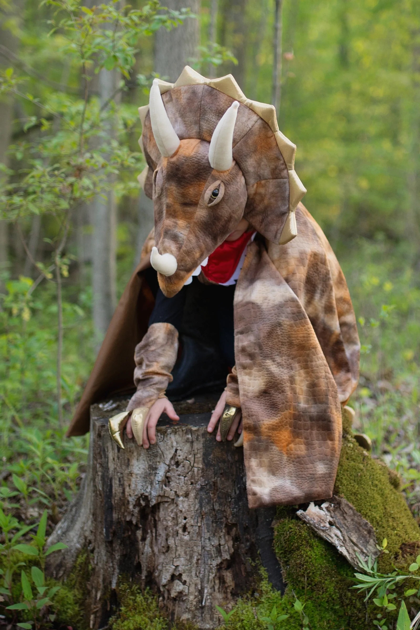 Great Pretenders Grandasaurus Triceratops Dino Verkleedcape | 4-6 jaar Great Pretenders Grandasaurus Triceratops Dino Verkleedcape | 4-6 jaar