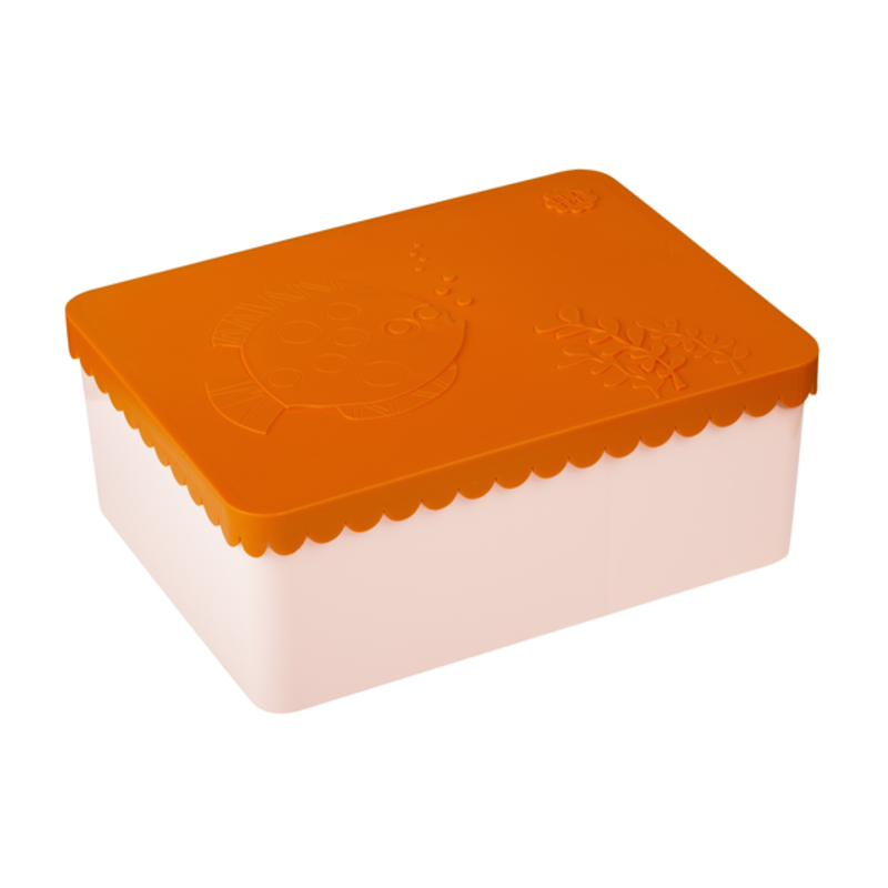 Blafre brooddoos Fish Orange/Light Pink Blafre brooddoos Fish Orange/Light Pink