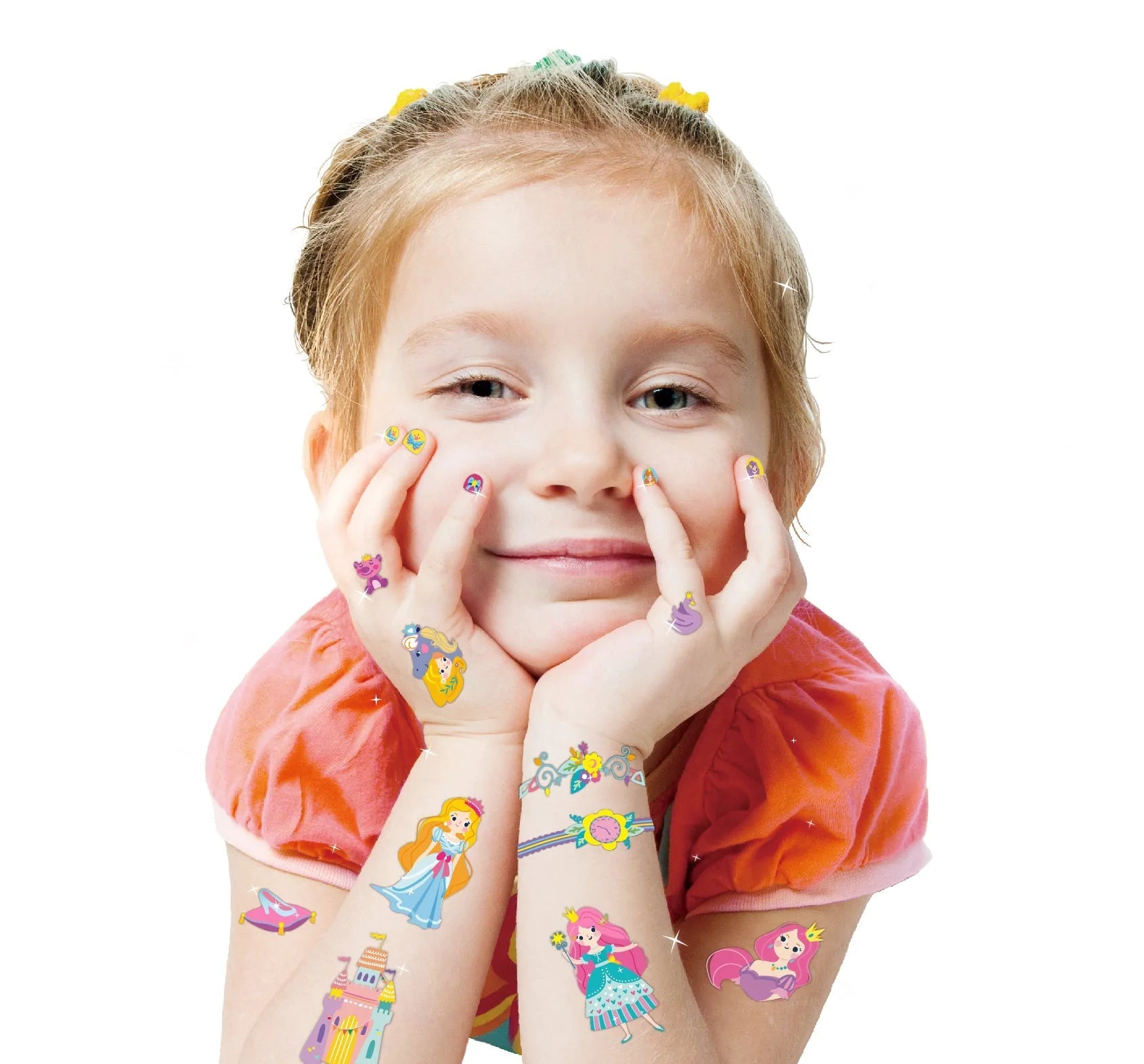 Avenir Set Nail Stickers + Tattoos | Princess Avenir Set Nail Stickers + Tattoos | Princess