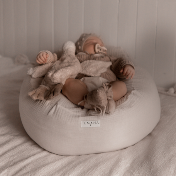 Ilmaha Hoes Voor Voedingskussen Hydrofiel | Ecru Ilmaha Hoes Voor Voedingskussen Hydrofiel | Ecru