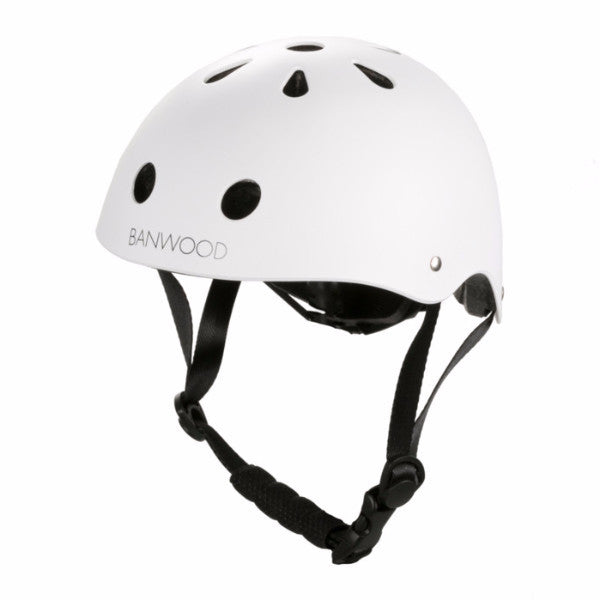 Banwood matte helm Wit Banwood matte helm Wit - DE GELE FLAMINGO - Kids concept store