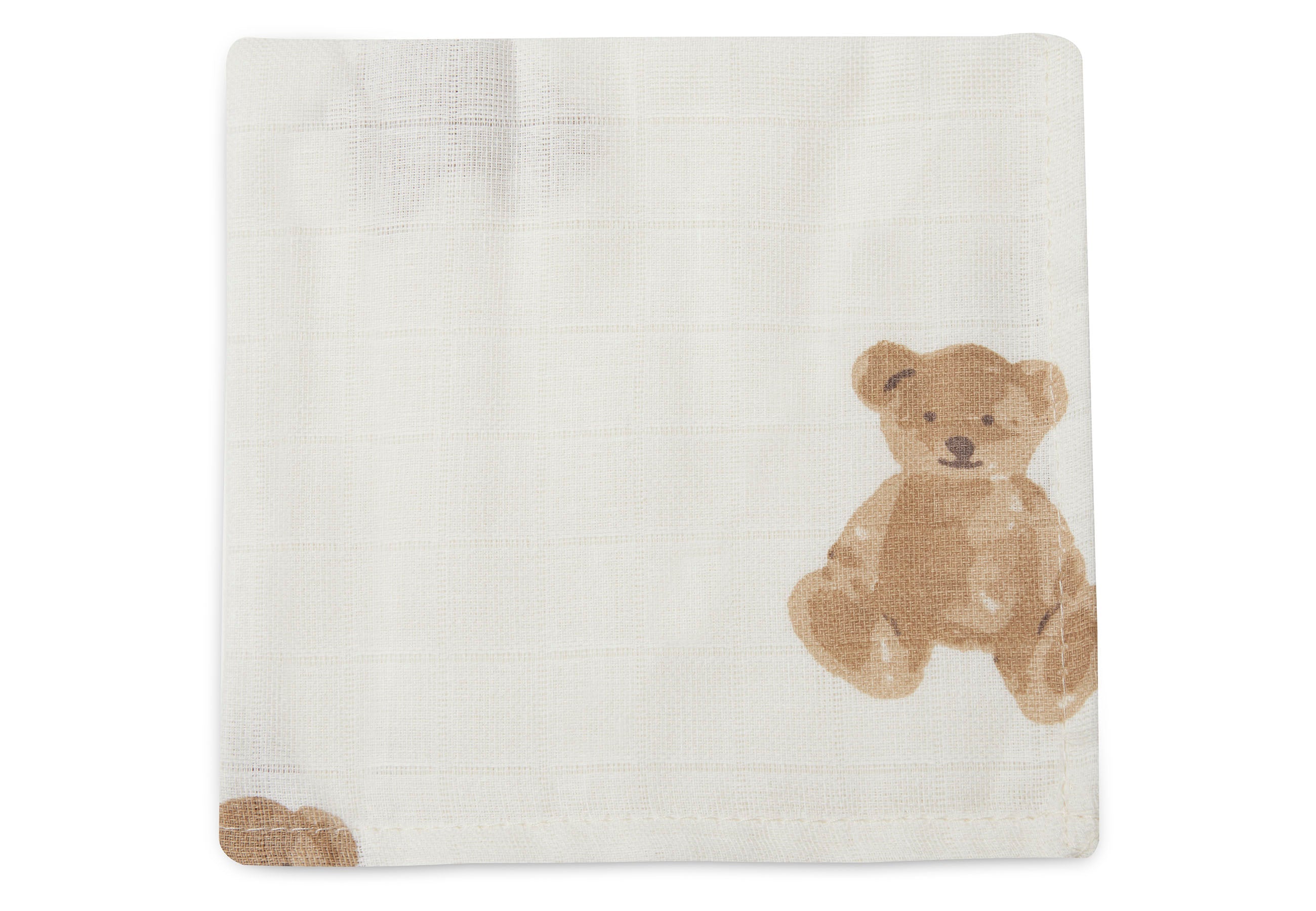 Jollein Set 3 Hydrofiele Monddoekjes | Teddy Bear Jollein Set 3 Hydrofiele Monddoekjes | Teddy Bear