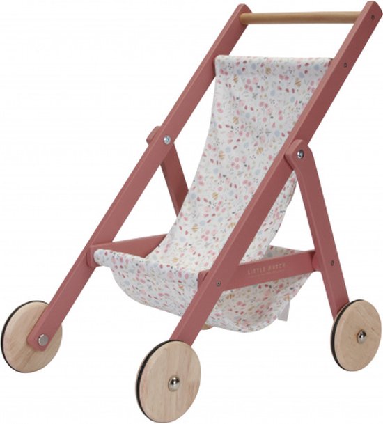 * Little Dutch Houten Poppenbuggy FSC * Little Dutch Houten Poppenbuggy FSC