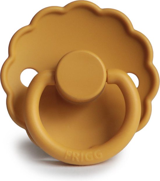Frigg Daisy Siliconen Fopspeen 0-6M | Honey Gold Frigg Daisy Siliconen Fopspeen 0-6M | Honey Gold