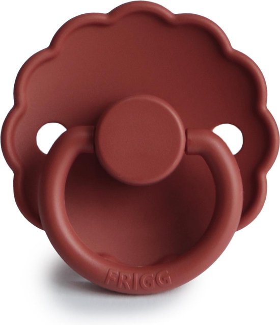 Frigg Daisy Siliconen Fopspeen 0-6M | Baked Clay Frigg Daisy Siliconen Fopspeen 0-6M | Baked Clay