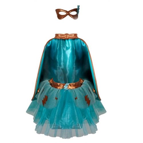 * Great Pretenders Super-Duper Tutu + Cape + Masker 4-6 jaar * Great Pretenders Super-Duper Tutu + Cape + Masker 4-6 jaar