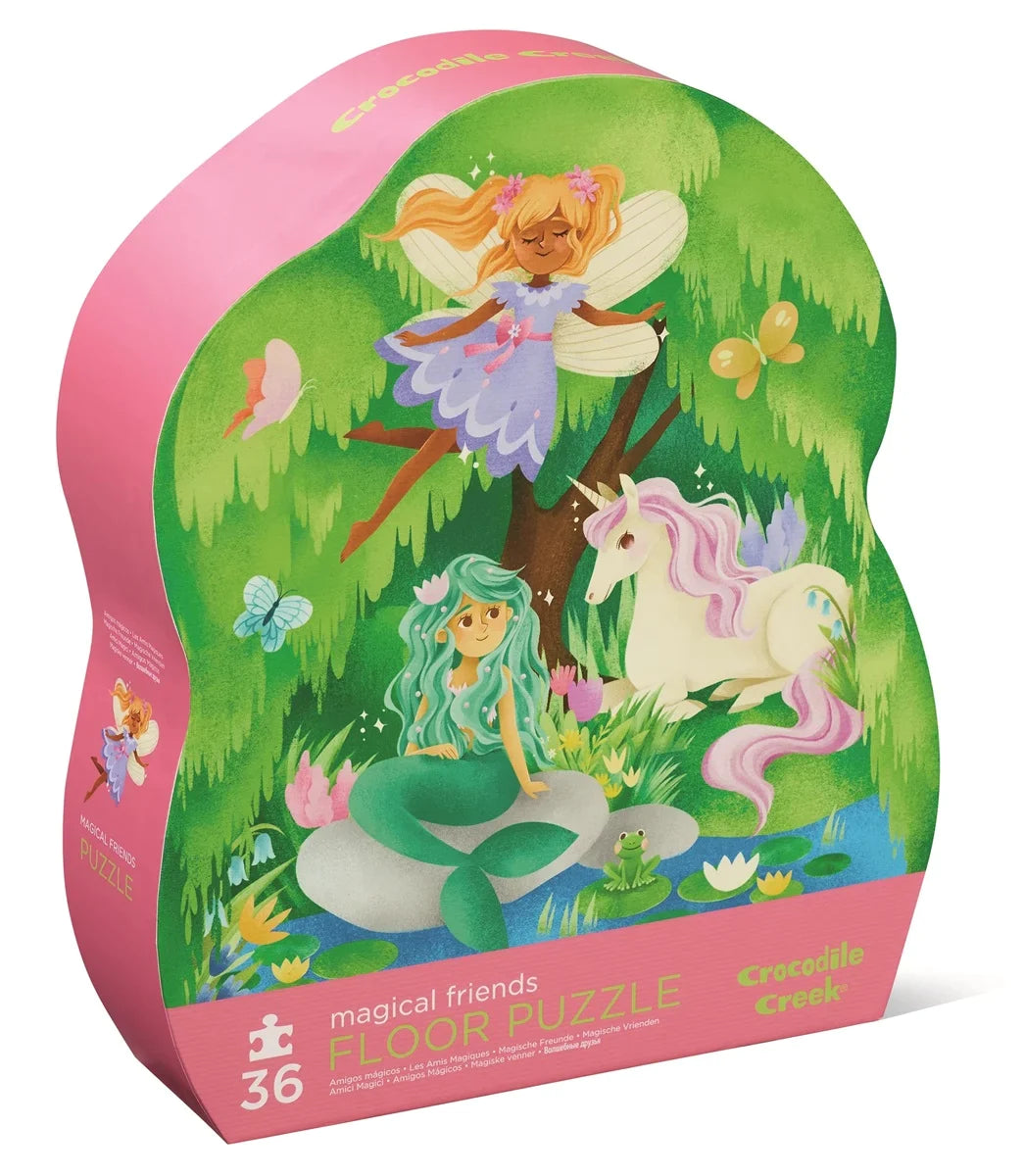 Crocodile Creek Puzzel 36ST | Magische Vrienden Crocodile Creek Puzzel 36ST | Magische Vrienden