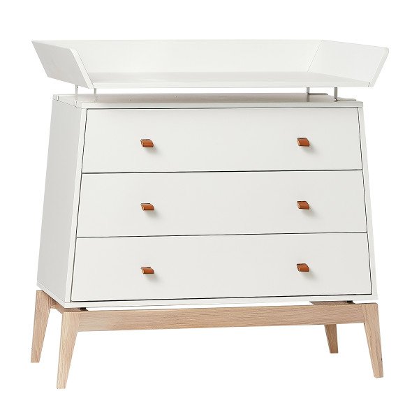 Leander Commode Luna Verschoningsunit | White Leander Commode Luna Verschoningsunit | White
