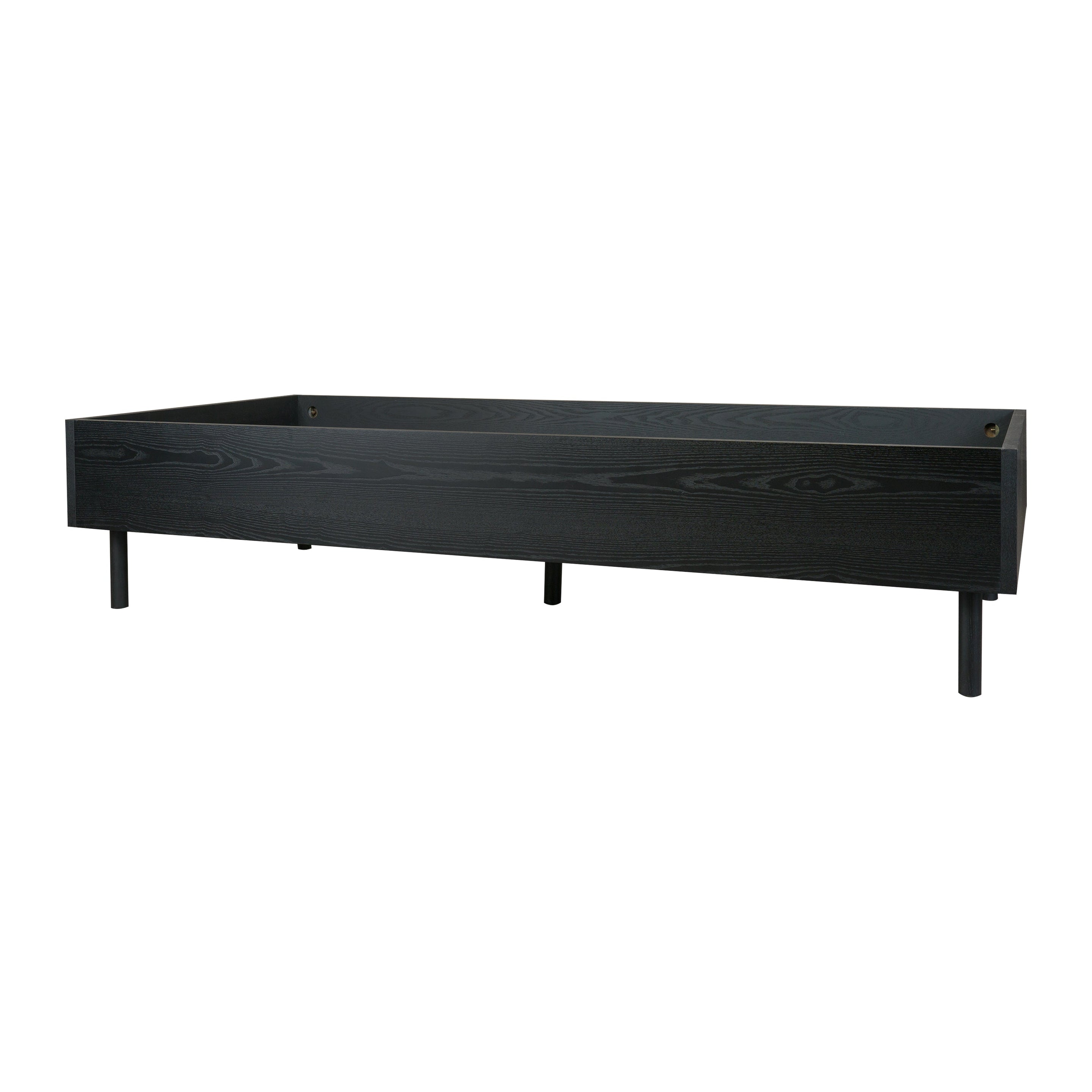 Quax Hai No Ki Junior Bed 90x200cm | Black Ash Wood Quax Hai No Ki Junior Bed 90x200cm | Black Ash Wood