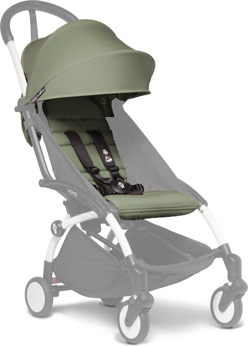 Stokke® YOYO 6+ color pack Lichte Plooibuggy | Olive Stokke® YOYO 6+ color pack Lichte Plooibuggy | Olive