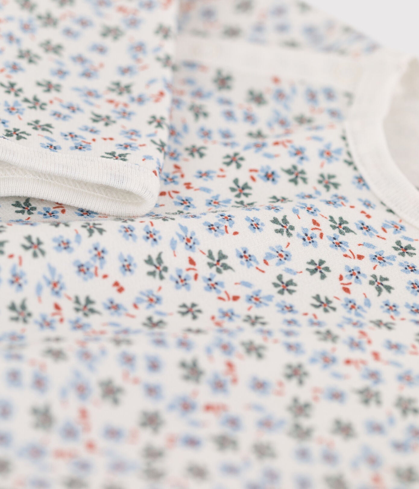 * Petit Bateau Baby Pyjama | Marshmallow * Petit Bateau Baby Pyjama | Marshmallow