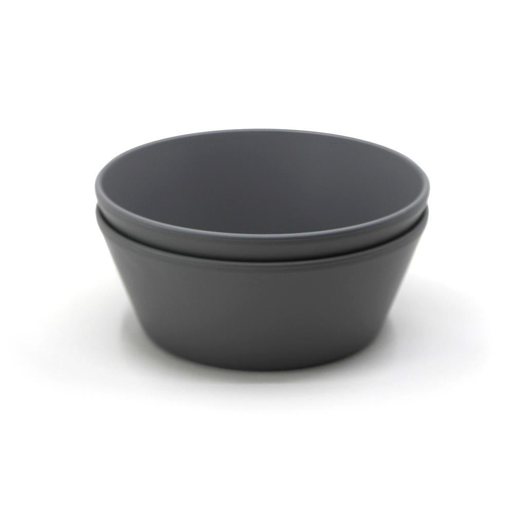 * Mushie Set 2 Bowls Rond | Smoke * Mushie Set 2 Bowls Rond | Smoke